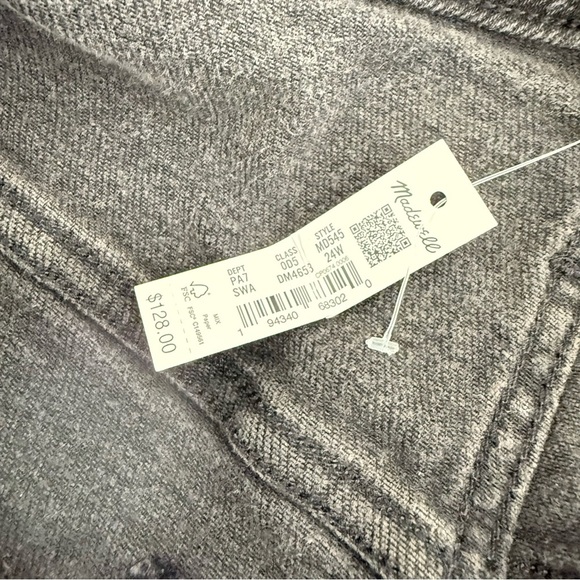 NEW MADEWELL 10” High-Rise Skinny Magic Pocket Black Jeans Plus Size 24W - Picture 6 of 10